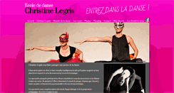 Desktop Screenshot of christine-legris.com